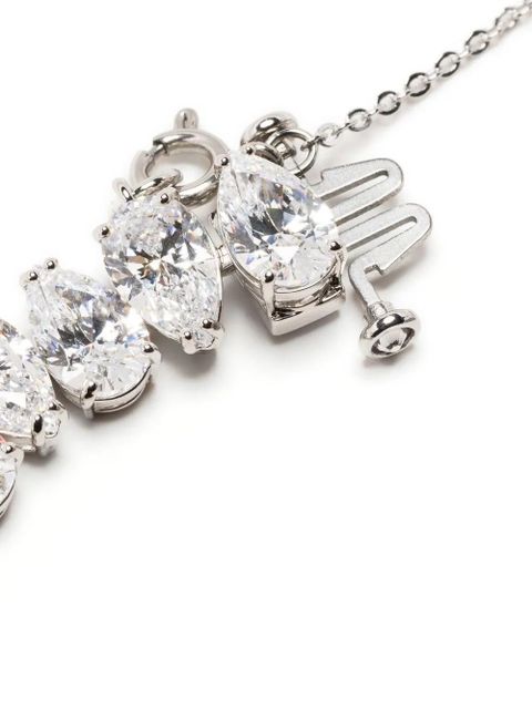 Swarovski Millenia crystal-embellished bracelet - Silver