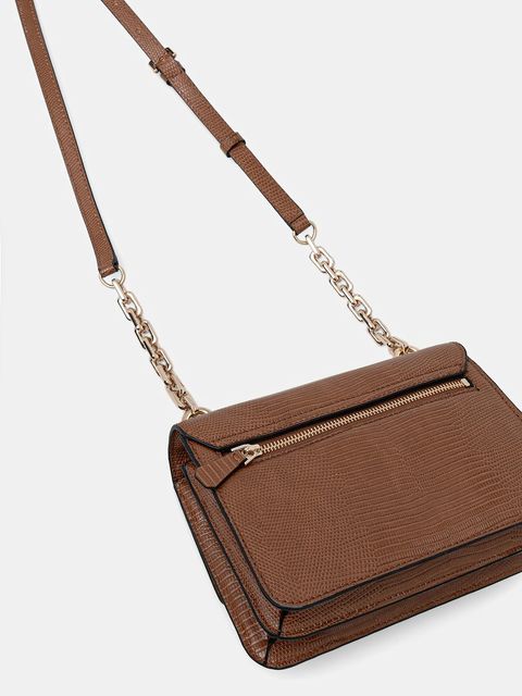 Guess torebka SALINGE kolor brązowy HWKG96 24200