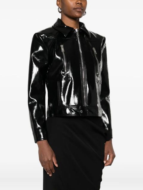 Coperni zip-front jacket - Black - zdjęcie produktu nr 2