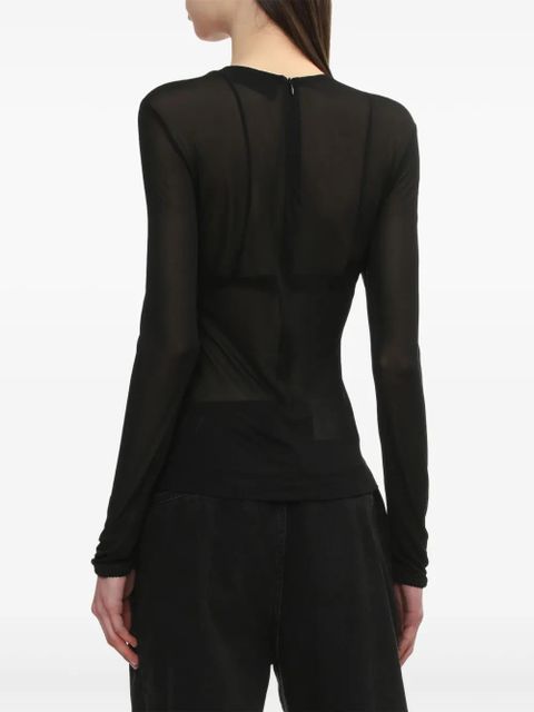 Simone Rocha long sleeve t-shirt - Black