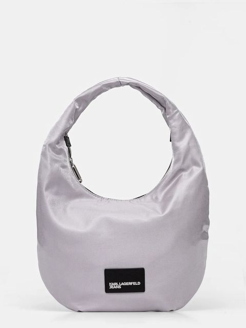 Karl Lagerfeld Jeans torebka kolor szary A4W30210 - zdjęcie produktu nr 1