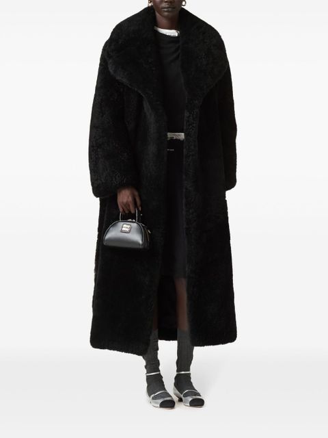 Miu Miu logo-embroidered T-shirt - Black - zdjęcie produktu nr 2