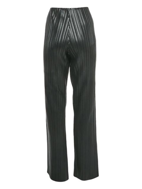 Nanushka pre-owned pleated trousers - Black - zdjęcie produktu nr 2