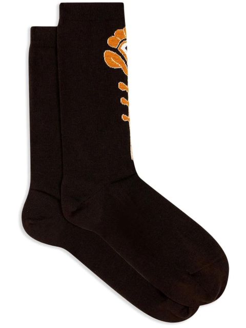 ETRO jacquard cotton socks - Black - zdjęcie produktu nr 1