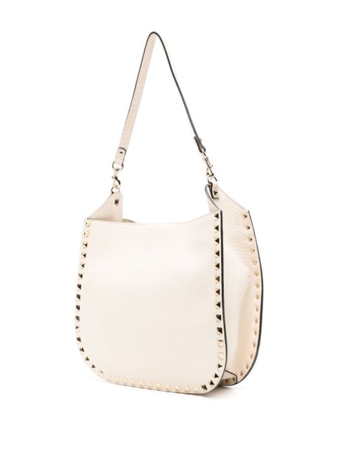 Valentino Garavani Rockstud shoulder bag - Neutrals
