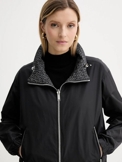 MICHAEL Michael Kors kurtka dwustronna kolor szary przejściowa MT520IMJN3