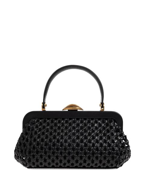 Cult Gaia mini Zuma woven tote bag - Black - zdjęcie produktu nr 1