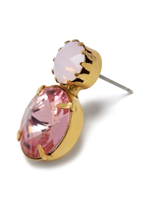 Jennifer Behr Myrla drop-gem earrings - Gold