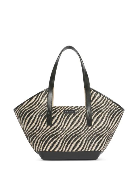 Marni two-tone waves shoulder bag - Black - zdjęcie produktu nr 1