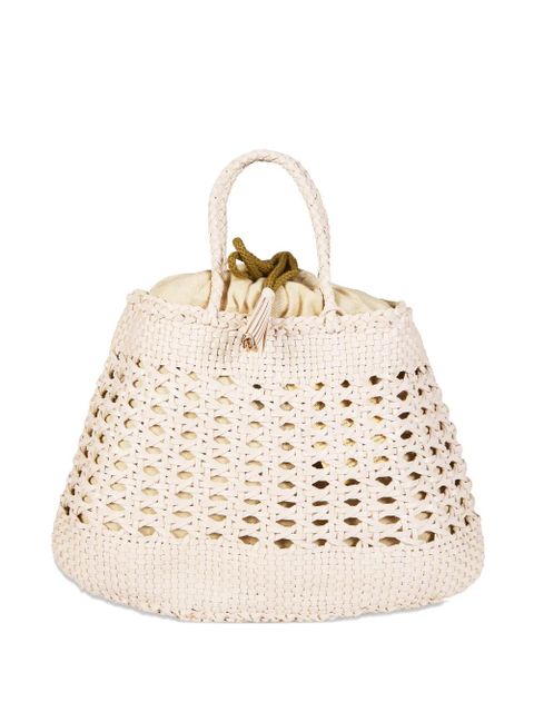 DRAGON DIFFUSION Santa Cano woven shoulder bag - Neutrals - zdjęcie produktu nr 1