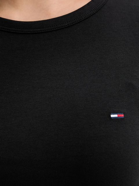 Tommy Jeans longsleeve kolor czarny DW0DW19994