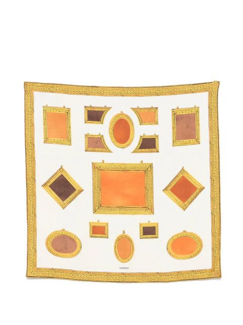 Versace print scarf - White - zdjęcie produktu nr 1