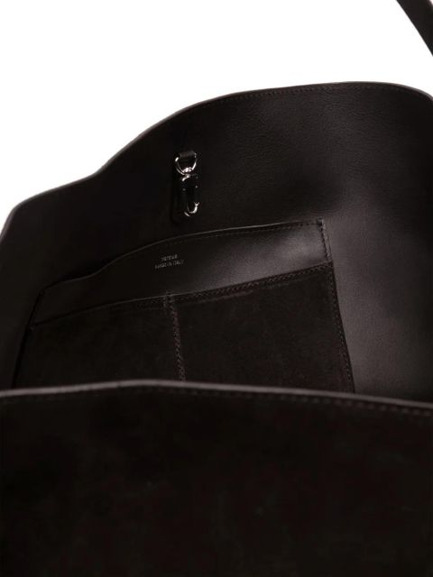 TOTEME suede tote bag - Black