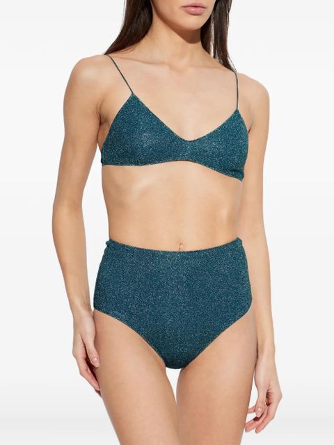 Oséree Oseree lurex finish beachwear - Blue - zdjęcie produktu nr 2