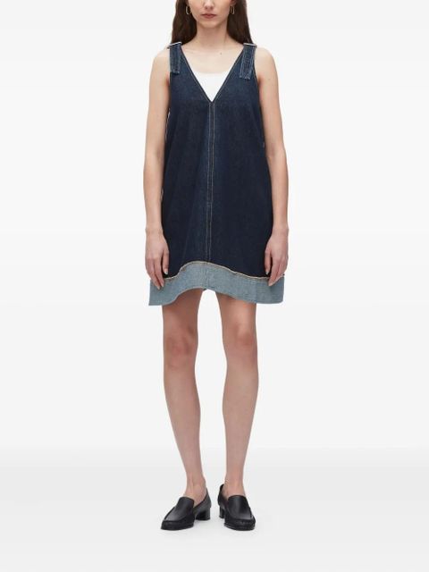 3.1 Phillip Lim tie-strap denim dress - Blue - zdjęcie produktu nr 2