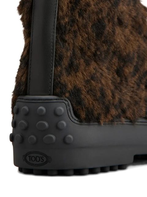 Tod's lace-up ankle boots - Brown