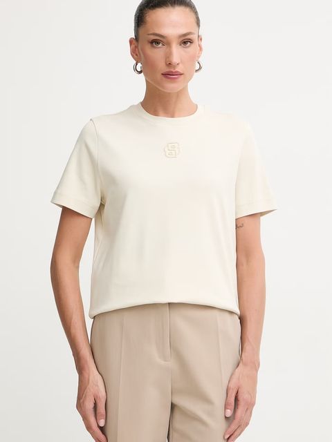 BOSS T-shirt damski bawełniany Ecosa3 - zdjęcie produktu nr 2