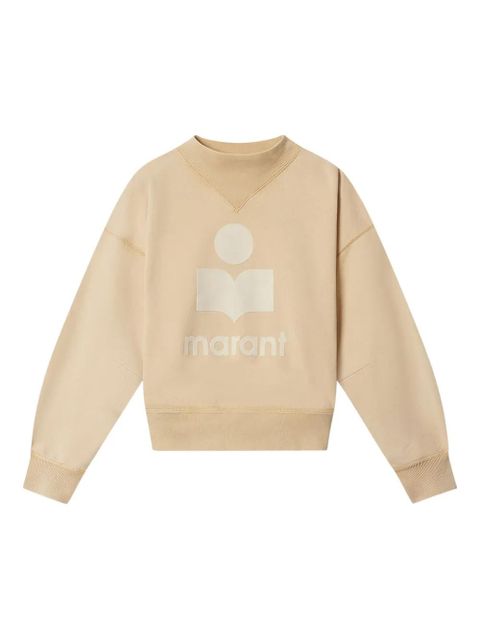 MARANT ÉTOILE Moby logo sweatshirt - Neutrals - zdjęcie produktu nr 1