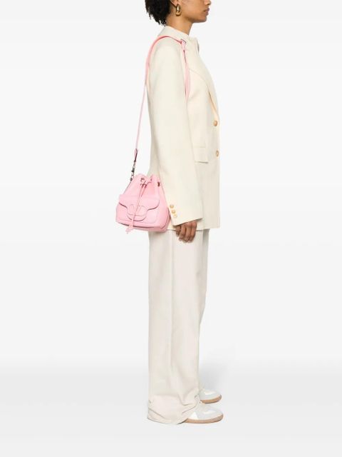 Valentino Garavani Locò leather bucket bag - Pink