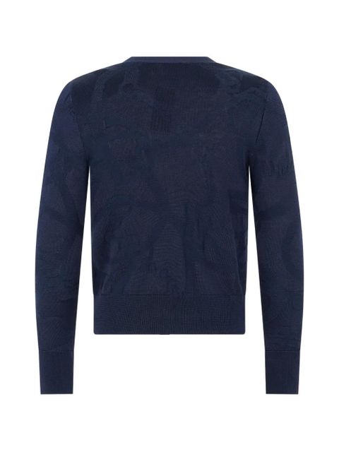 Lauren Ralph Lauren V-neck buttoned cardigan - Blue - zdjęcie produktu nr 2