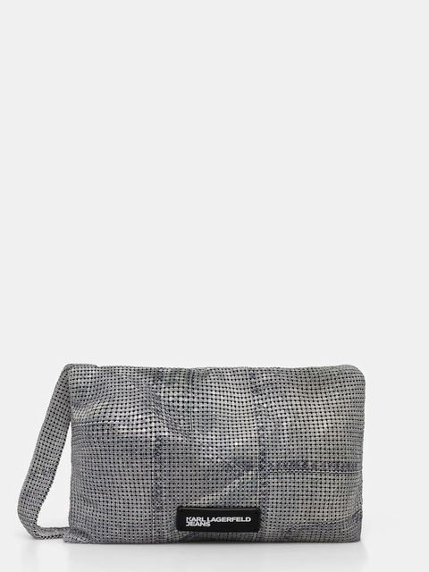 Karl Lagerfeld Jeans torebka kolor srebrny B1W30234 - zdjęcie produktu nr 1