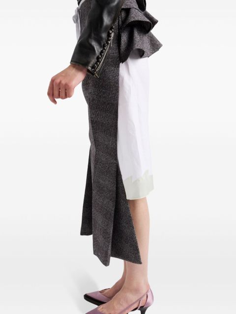 Prada Grisaille skirt - Black