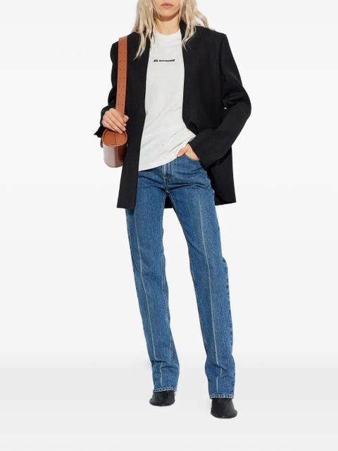 Jil Sander logo T-shirt - White - zdjęcie produktu nr 2