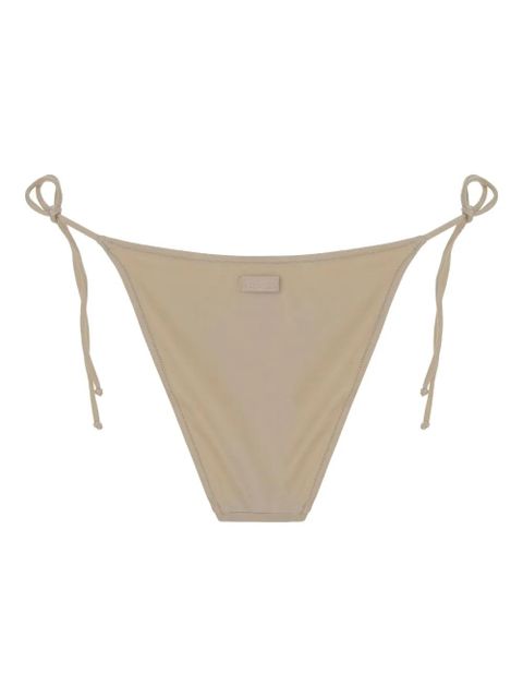 MC2 Saint Barth logo-patch bikini briefs - Neutrals