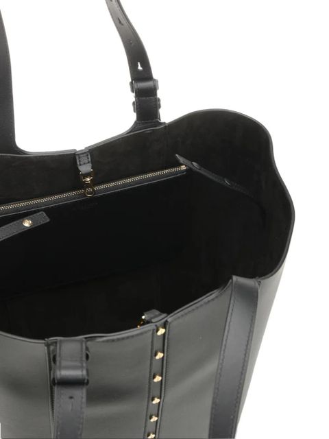 Golden Goose stud-embellished tote bag - Black