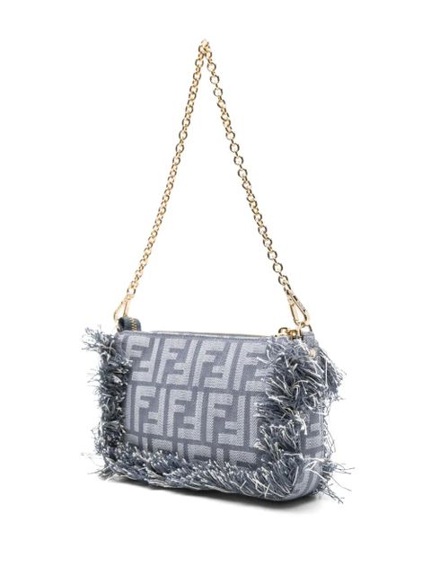 FENDI Baguette shoulder bag - Blue - zdjęcie produktu nr 2