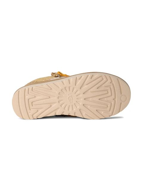 UGG sneakersy zamszowe Lo Lowmel Biarritz damskie kolor beżowy 1172710.MDSD