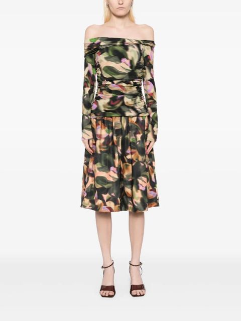 Acler Burford top - Green - zdjęcie produktu nr 2