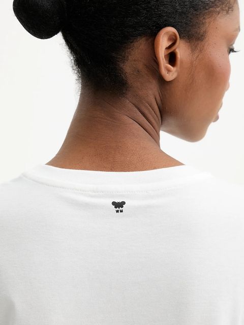 Weekend Max Mara t-shirt bawełniany GUGLIA damski kolor biały 2525976031600