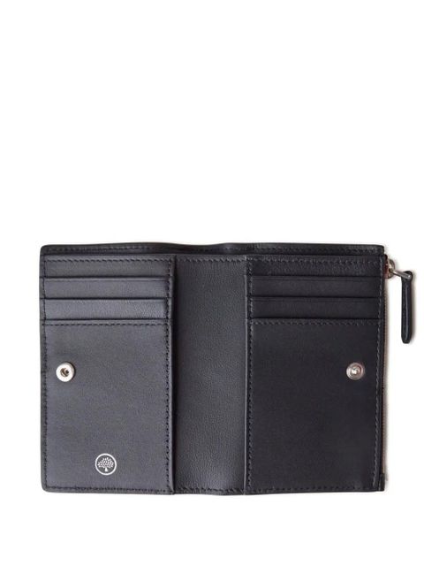 Mulberry Continental bi-fold leather wallet - Black