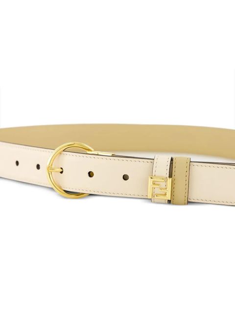 FENDI reversible leather belt - Neutrals
