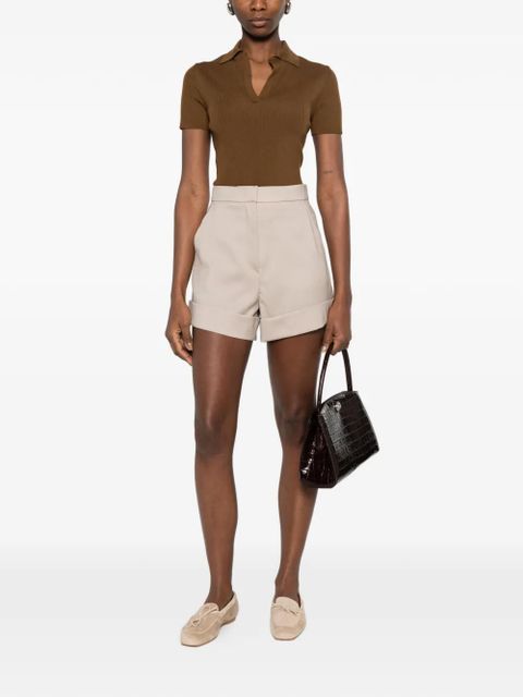 Max Mara Albero V-neck top - Brown - zdjęcie produktu nr 2