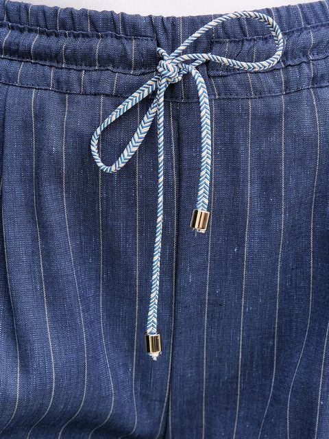 La Petite Française szorty z domieszką lnu SOLANGE - zdjęcie produktu nr 2