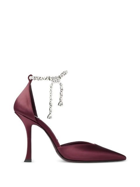 Jimmy Choo Stevie crystal-embellished pumps - Purple - zdjęcie produktu nr 1