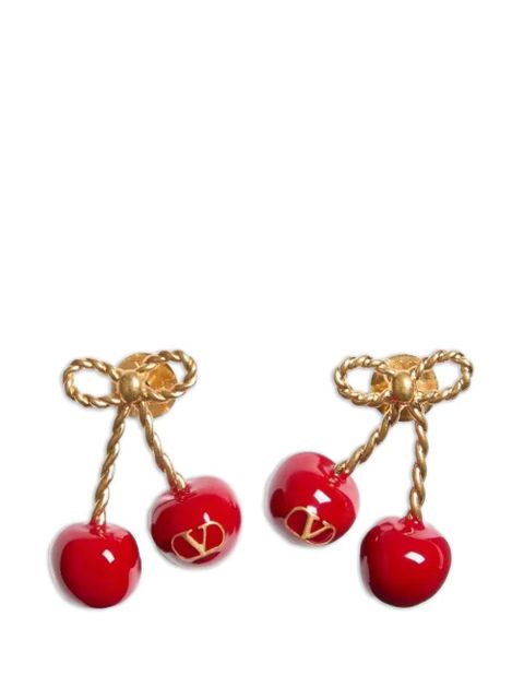 Valentino Garavani Cherryfic earrings - Gold - zdjęcie produktu nr 1