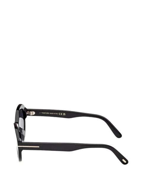 TOM FORD Eyewear oval-frame sunglasses - Black