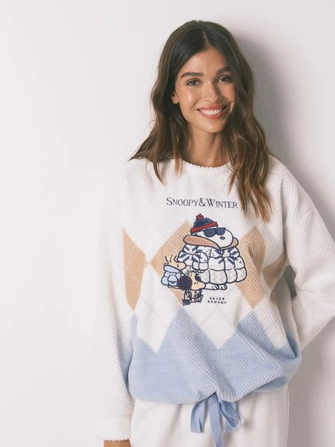 women'secret piżama SNOOPY