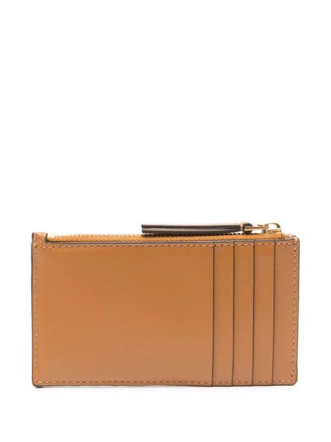 Tory Burch Kira diamond-quilted cardholder - Brown - zdjęcie produktu nr 2