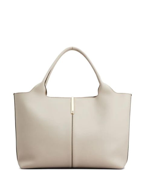 Tod's medium-small leather tote bag - Neutrals - zdjęcie produktu nr 1