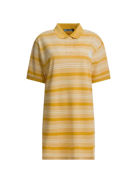 Prada short-sleeve striped mini dress - Yellow - zdjęcie produktu nr 1