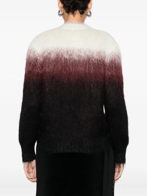 Jil Sander ombré-effect sweater - Red