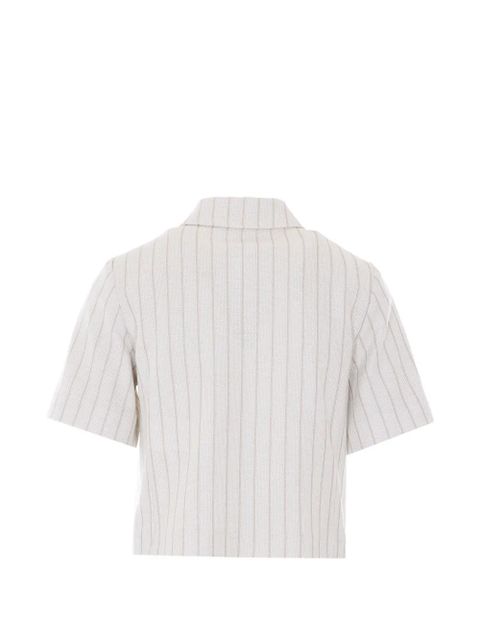 Max Mara striped button jacket - White - zdjęcie produktu nr 2