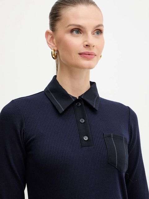 MAX&Co. sukienka kolor granatowy mini prosta 2526226053200 - zdjęcie produktu nr 2