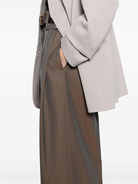 Jil Sander wide-leg trousers - Brown