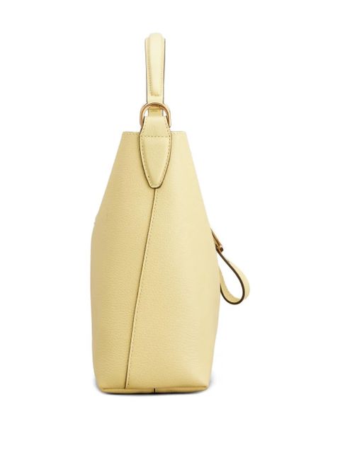 Tod's mini T Timeless 'T' pendant bucket bag - Yellow