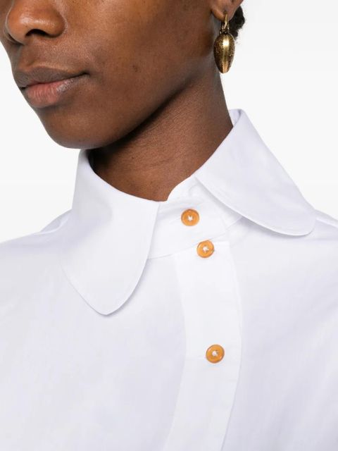 Vivienne Westwood Bella orb-embroidered shirt - White